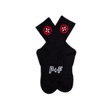 CAUTION SOCKS - BLACK