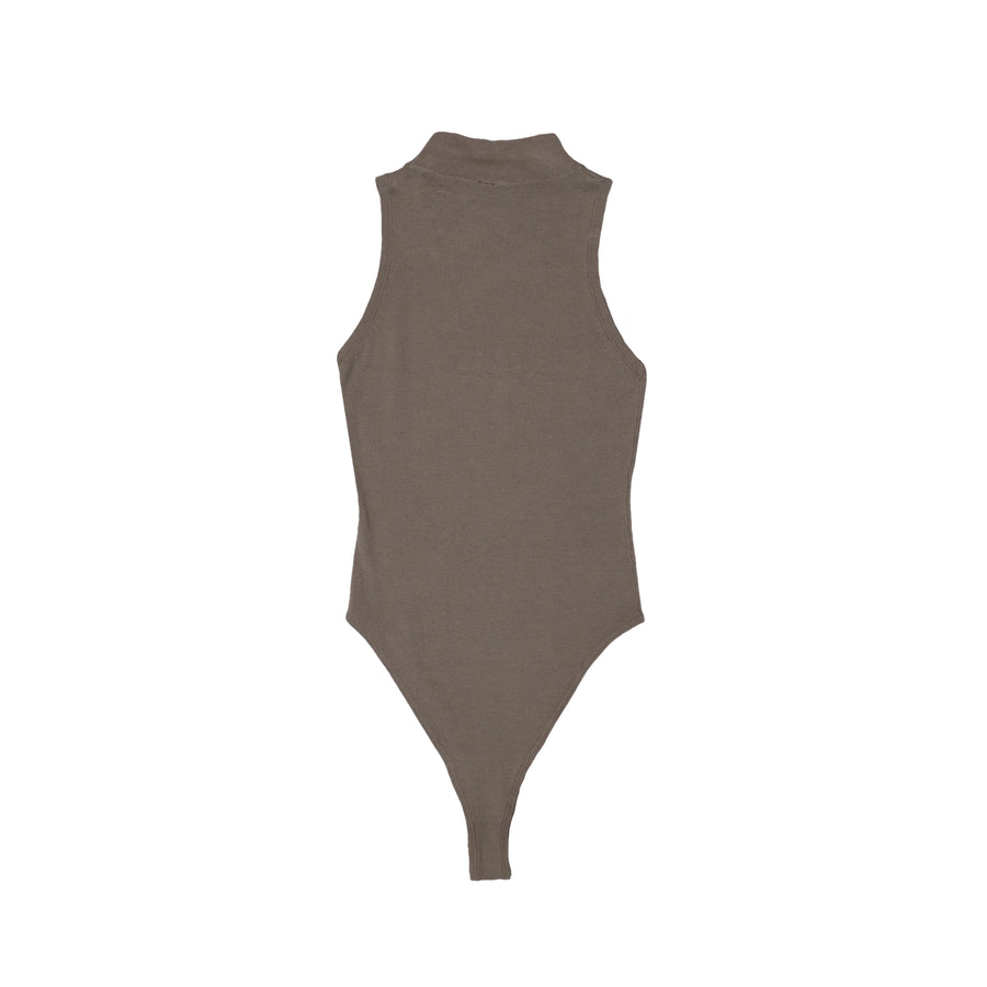 P+F BODYSUIT - GREY/ BLACK