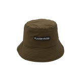 LOGO TAB BUCKET HAT - KHAKI
